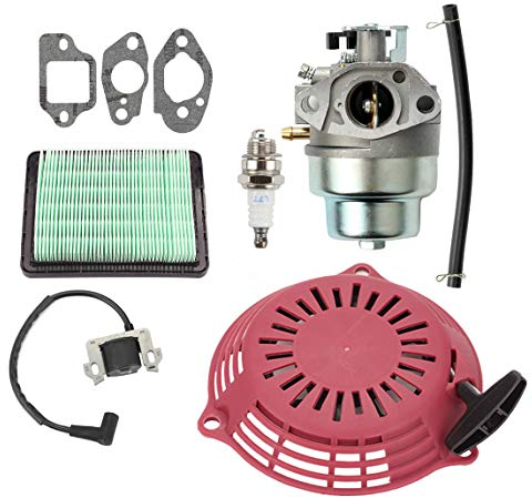 Hippotech Kit carburatore e filtro aria con bobina di accensione per Honda GCV160 GCV160A GCV160LA GCV160LE GCV160A0 GCV160LA0