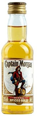 Captain Morgan Spiced (Gold) Rum - 5cl Single Bottle