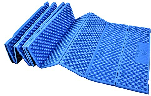 Schaumstoffmatte, Outdoor Foam Faltzelt Isomatte für Camping Beach(Blau) Campingzelte Und Zubehör