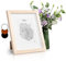 Casa Chic Cadre Photo en Bois de Taille 20x25 cm, Cadres photo Maison, Porte Photo Mural, Cadre Decoration Murale Pele Mele, Affichage Vertical/Horizontal, avec Protection Verre et Passe Partout