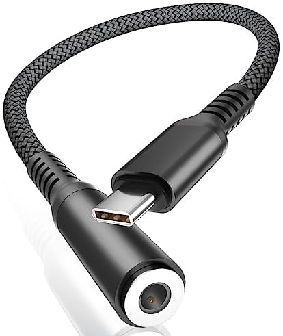 BASESAILOR Adaptateur USB C Jack 3,5mm,Type-C Mâle Convertisseur Écouteur Audio Prise Casque Cordon pour iPad Pro 11 Air 4 5 Mini 6,iPhone 15 16,Samsung Galaxy S24 S23 FE A13 A33 A53,Google Pixel XL