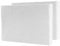 Lavea 2er Set Spannbettlaken, Doppelpack Spannbetttuch, Serie Maya, 120x200cm, Weiss, 100% Baumwolle, hochwertige Verarbeitung, mit Gummizug