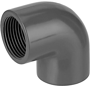 REKUBIK PVC-U Winkel 90° Klebemuffe x Innengewinde Größe 20mm x 1/2 IG