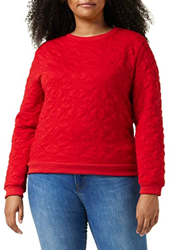 Louche Jan-Flower Chandail, Rouge, 40 Femme