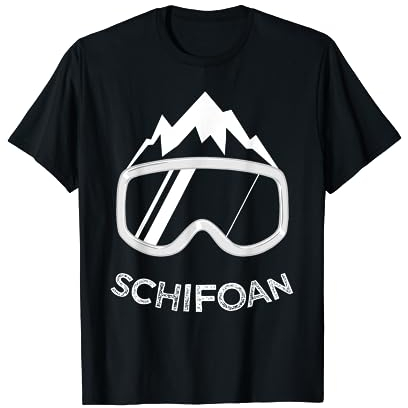 Lustiges Snowboard Schifoan Snowboarder Skifahren lustig Ski T-Shirt