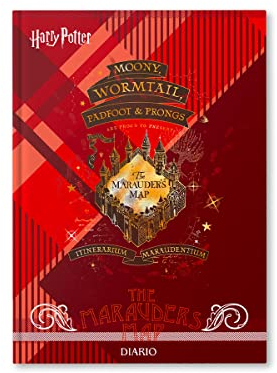 Wizarding World Harry Potter - Schülerkalender nicht datiert 10 Monate, September - Juni, Schülerkalender mit Planer Hardcover - Größe 11x15cm - 352 Seiten - Karte des Rumtreibers