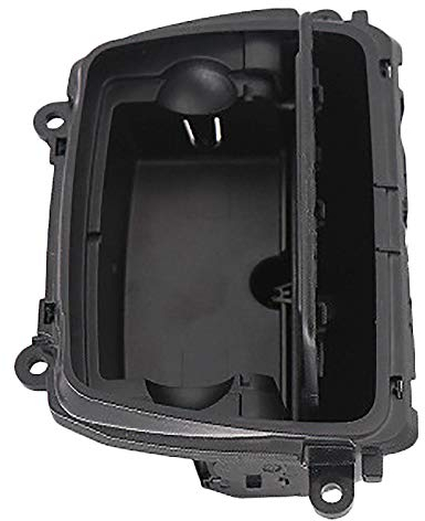 Bumdenuu Neue Schwarze Kunststoff Mittel Konsole Aschenbecher Box Fit für 5 Serie F10 F11 F18 51169206347