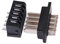 PANDA CYCLE 2 pcs Hailong eBike Battery Power Discharge Connector 4Pins or 5Pins Male or Female for Hailong1&Hailong2 Battery Base/Plate Parts