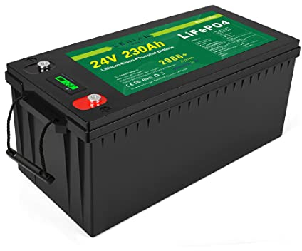 LiFePO4 Akku 24V 230Ah 200A 5888Wh Lithium-Eisen-Phosphat Batterie für Camping Boot
