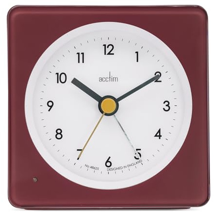 Acctim Barber Analog Wecker Smartlite® Crescendo Easy Set Alarm (Spice)