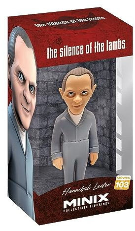 MINIX Collectible Figurines, Silence of The Lambs - Anthony Hopkins/Hannibal L, 12 cm Sammelfigur, Ab 17+ Jahren, Deutsch