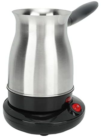 Cafetera Eléctrica, Buena Conductividad Térmica de la Caldera Eléctrica para el Hogar 600ml