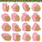 16 Stück Ausstechförmchen Weihnachten, Weihnachten Keksausstecher, 3D Kunststoff Plätzchenformen für Kinder, Fondant Ausstechformen Backen Zubehör für DIY Süßigkeiten Keks