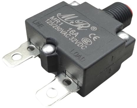 JBGBAL Disjoncteur Mr1 16a Protecteur Thermique (2 Pièces)