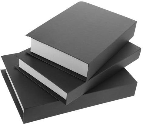 IMIKEYA 3stücke Fake Books Dekor Weiß Für Wohnzimmerregal Couchtisch Eingangstisch Bücherregal Minimalistisches Wohnkultur-Accessoire Faux Books