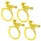 UTHCLO Tischdekor Rings Napkins Bird Animal Vögel Hochzeitsserviettenhalter Serviettendekor Holders Table Napkin Golden Birds Spring Buckles Wedding Decoration Hochzeitsserviettenring