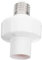 Tofficu Portalámparas con Sensor de Movimiento y Temporizador Base de Luz Inteligente para Bombillas LED Compatible Mayoría de Lámparas Domésticas para Oficina y Garaje
