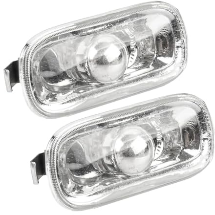 Seitenblinker Kompatibel Mit Audi A3 8P A4 B6 B7 A6 C5 C6 Blinkleuchte Blinker Weiss 8E0949127 (2 Stück)