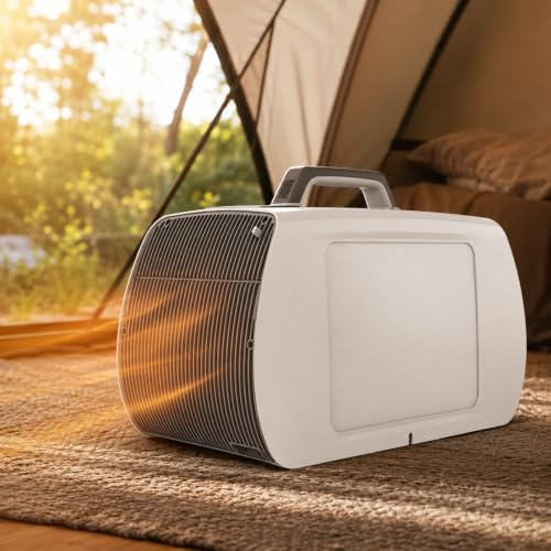 ErShangMao Condizionatore d'Aria Portatile Caldo/Freddo,unità Mobile da 600W Indoor5500Btu