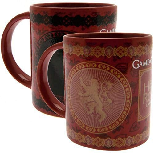 Game of Thrones SCMG24716 Mug, Noir/Rouge/Doré