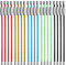 MaoXinTek Wire Key Chains Stainless Steel Cable Key Loop Ring 20pack 6.0 Inches Colored Nylon Coated Aircraft Keychains for Hiking Luggage ID Tags Keepers Outdoor