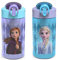 Zak Designs Disney Frozen - Juego de 2 botellas de agua de plástico (2 unidades)
