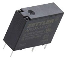 2X AZ9371-1A-12D Relay: electromagnetic SPST-NO Ucoil: 12VDC 5A/250VAC 5A/30VDC
