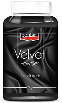 Zita`s Creative Samtpulver 17g - schwarz. Velvet Pulver, Velvet Powder