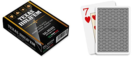 Dal Negro - 24138 Texas Hold'em Casinò Qualität Retro Schwarz