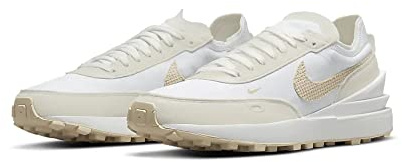 Nike Damen Waffle One Sneaker, Summit White Fossil Summit White Fossil, 41 EU