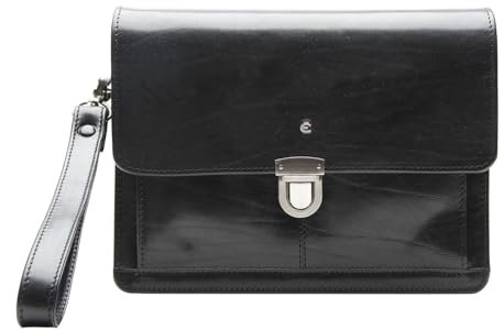 Esquire Toscana Handgelenktasche Leder 24,5 cm