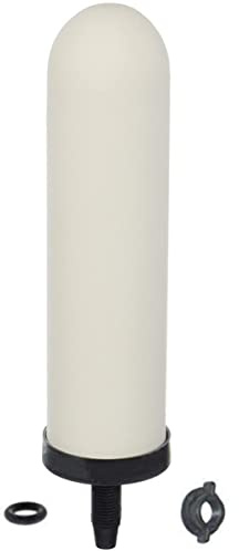 HUINING 7-inch Replacement Ceramic Filter Candle With Activated Carbon for Countertop Gravity Water Filter System, Household Bucket, Cooler Filtration Systems and Pitcher
