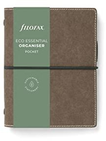 Filofax Eco Essential Pocket organiser - Dark Walnut