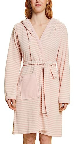 ESPRIT Bademäntel Damen Kapuze Striped Hoody Rose - 0009 S
