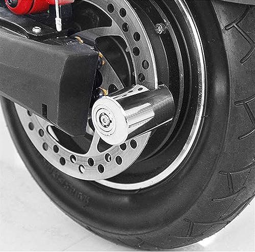 VekkEr Bike lock,u lock,combination bike lock,scooter lock,Wheel Up Security Anti Theft Heavy Duty Motorcycle Bicycle Moped Scooter Disk Brake Rotor Motorcycle Lock Bike Lock