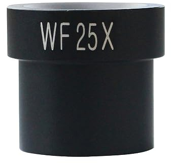 25X Microscope Eyepiece Lens 23.2mm for Biological Microscopes Industry