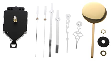 DOITOOL 2 Sätze Pendel Uhrwerk DIY Uhrwerk Uhrmotorwerk Auslösen des Glockenspiels des Uhrwerks Ersatz Uhr Zeitnehmer Uhr Ersatzteile Bausätze Teile Für Pendeluhrwerk Quarz Zubehör Sport
