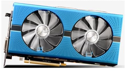 YIWENG RX590 Grafikkarte für Gaming-PC Radeon GME8G 256 GB/S GDDR5 256bit 8Pin+6Pin 1400,2000 Kernfrequenz,Grafikkarte