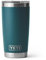YETI Rambler Tumbler, Vacuum Insulated Stainless Steel Tumbler with Magslider Lid, Agave Teal, 20 oz (591 ml)