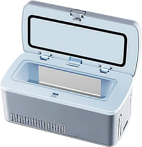 Nevera eléctrica para insulina, Nevera para medicamentos, Bolsa Nevera para Viajar en el Coche/Viaje/casa, múltiples Modos de Carga