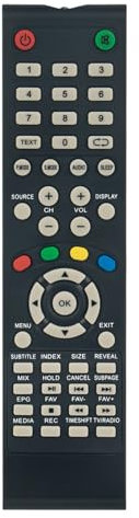 ALLIMITY Mandos a Distancia Compatible con Brandt Oceanic NORDMENDE Icarus TV IC-LED24H-B IC-LED32H-B ND24N2100C ND28N2000C ND39N2100C OCEALED320917B7 OCEALED32BG B4040FHD B4304UHD-LED B3930LED