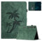 Funda para Samsung Galaxy Tab S8 2022/ S7 2020 11 Pulgadas PU Cuero Flip Tableta Carcasa con Auto Activación/Reposo, Cierre Magnético Cubierta Múltiple Ángulo Soporte Cubierta, Verde
