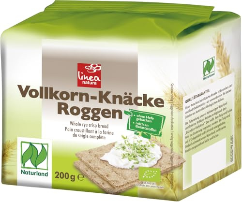Naturland Roggen Vollkorn Knäcke 18 x 200 g