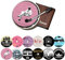Car Air Freshener Set, 12 Pieces, Vinyl Album Cover Air Freshener,Car Fragrance Diffusers Clips in Retro Style Record Player Design (12PCS, fashion)