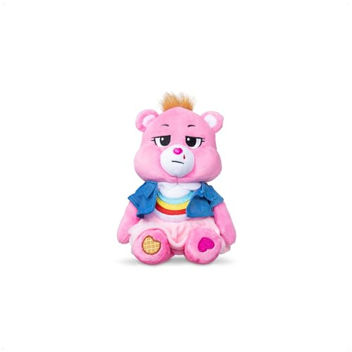 Basic Fun Care Bears x Stranger Things Cheer Bear as Eleven – 22 cm plüsch – Limited Edition Sammlerstück – Geschenk für Stranger Things-Fans