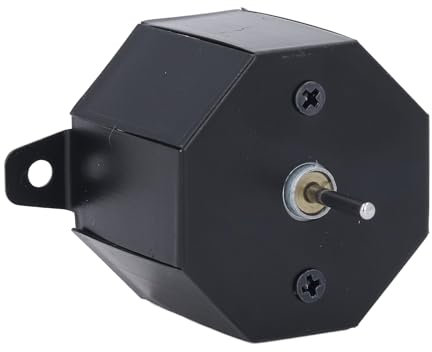 Fireplace Fan Motor Stove Fan Spare Alloy Steel, Brass for Fanner Garden Fireplace, Universal Motor for Backyard,