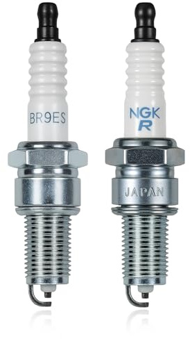 2 Pcs Bougie BR9ES, Bougies D'allumage pour Scooters Motos