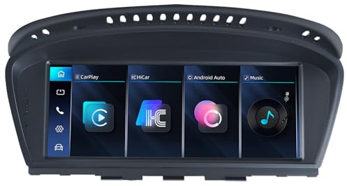 YolanAuto 8.8 Zoll Autoradio Touchscreen Wireless Carplay Android Auto für BMW 5 Series E60 E61 E63 E64 (2007–2010) Jahr mit CCC System AirPlay/Autolink/USB HD Auflösung 1920 * 720