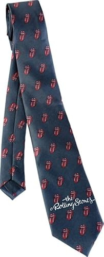 The Rolling Stones Tongue Männer Krawatte multicolor