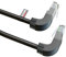 rhinocables RJ45 Network Cable Right Angle to Right Angle 90 Degree CAT5e Ethernet Network Lead (0.50m)